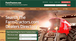 Desktop Screenshot of farmtractors.com