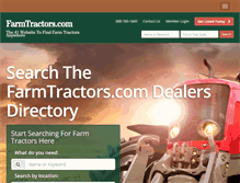Tablet Screenshot of farmtractors.com